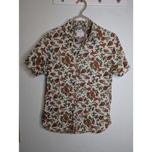 Denim & Flower Ricky Singh Floral Shirt Cotton M